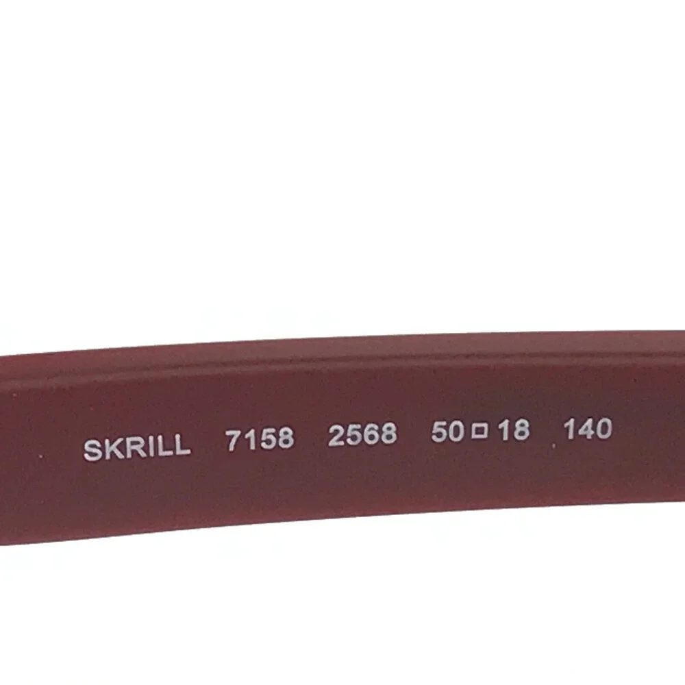 Arnette Eyeglasses Frames SKRILL 7158 2568 Matte Red Square Full Rim 50-18-140